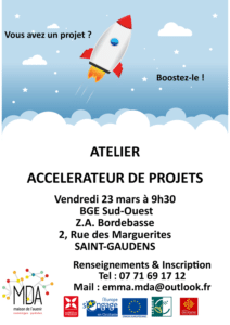 Atelier accelerateur de projet
